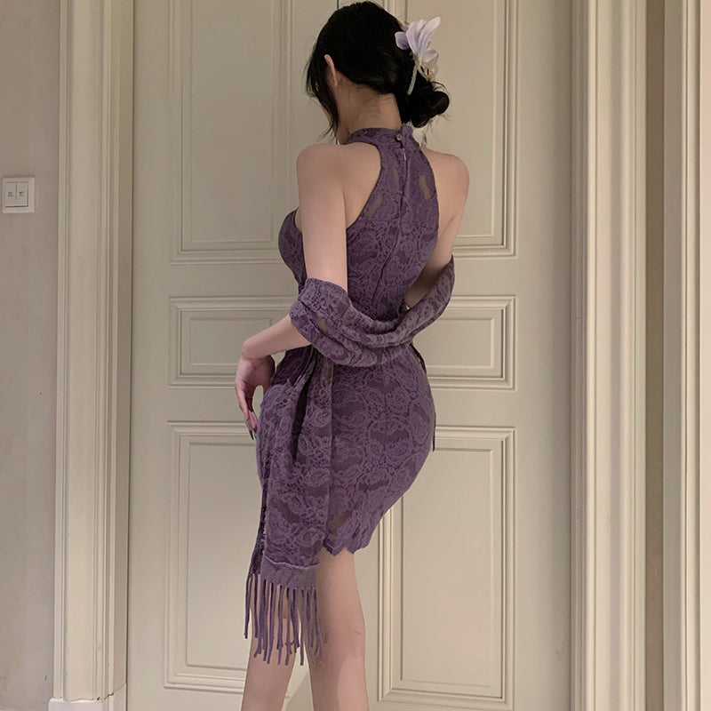 Modern Chinese Lace Qipao
