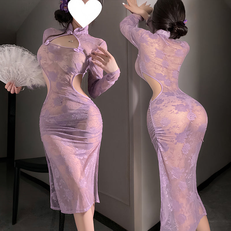 Sexy Lace New Chinese Style Cheongsam