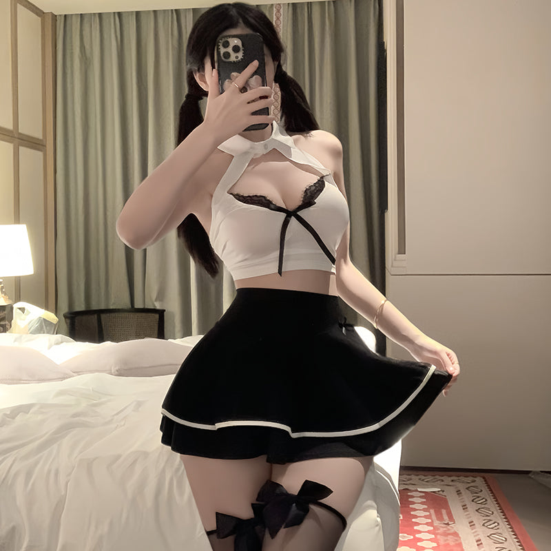Sexy Lace Secretary Uniform