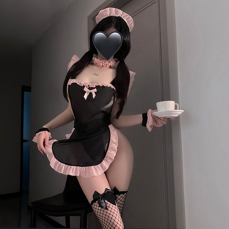 Sexy role-playing maid uniform
