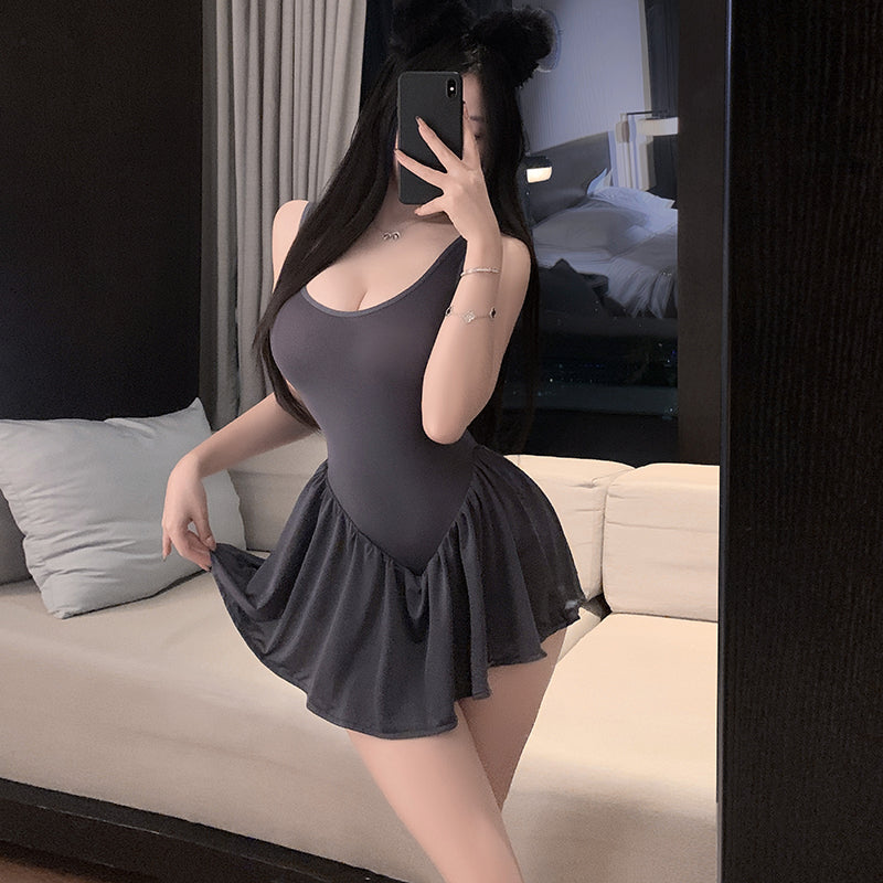 Sculpted Athleisure-Inspired Bodysuit