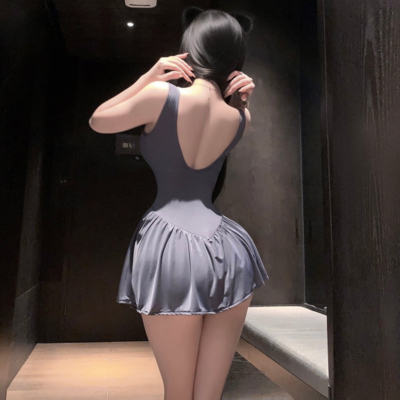 Sculpted Athleisure-Inspired Bodysuit